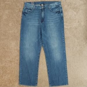 Lucky Brand Mens Straight Leg Jeans, Size 38, Inseam 32 Cotton